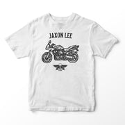 JL Basic Illustration for a Yamaha FZS 600 Fazer Motorbike fan T-shirt