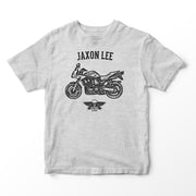 JL Basic Illustration for a Yamaha FZS 600 Fazer Motorbike fan T-shirt