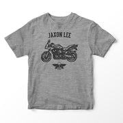 JL Basic Illustration for a Yamaha FZS 600 Fazer Motorbike fan T-shirt