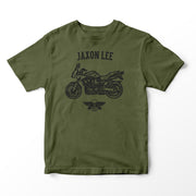 JL Basic Illustration for a Yamaha FZS 600 Fazer Motorbike fan T-shirt