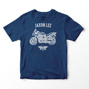 JL Basic Illustration for a Yamaha FZS 600 Fazer Motorbike fan T-shirt