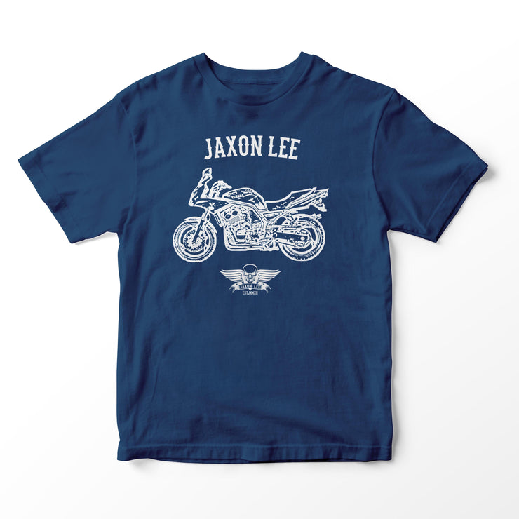 JL Basic Illustration for a Yamaha FZS 600 Fazer Motorbike fan T-shirt