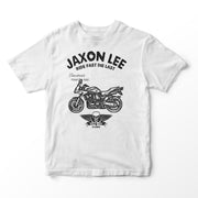 JL Ride Illustration for a Yamaha FZS 600 Fazer Motorbike fan T-shirt