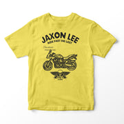 JL Ride Illustration for a Yamaha FZS 600 Fazer Motorbike fan T-shirt