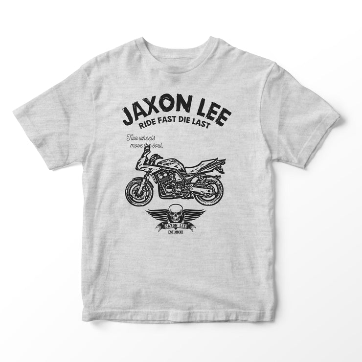 JL Ride Illustration for a Yamaha FZS 600 Fazer Motorbike fan T-shirt