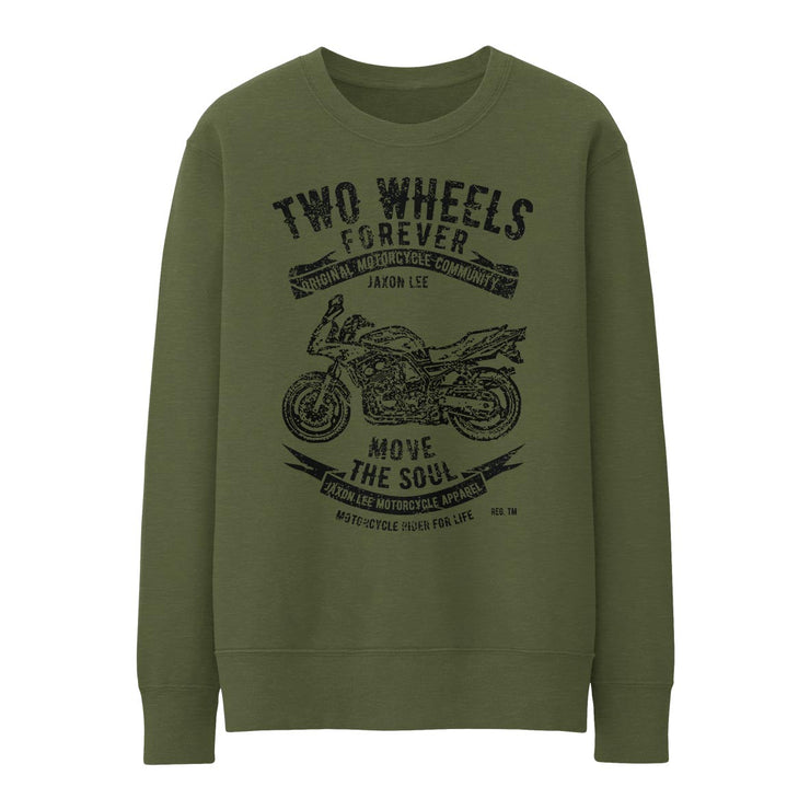 JL Soul Illustration for a Yamaha FZS 600 Fazer Motorbike fan Jumper