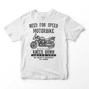 JL Speed Illustration for a Yamaha FZS 600 Fazer Motorbike fan T-shirt