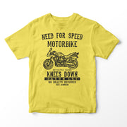 JL Speed Illustration for a Yamaha FZS 600 Fazer Motorbike fan T-shirt