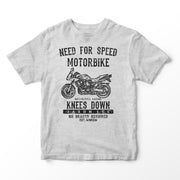 JL Speed Illustration for a Yamaha FZS 600 Fazer Motorbike fan T-shirt