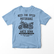 JL Speed Illustration for a Yamaha FZS 600 Fazer Motorbike fan T-shirt