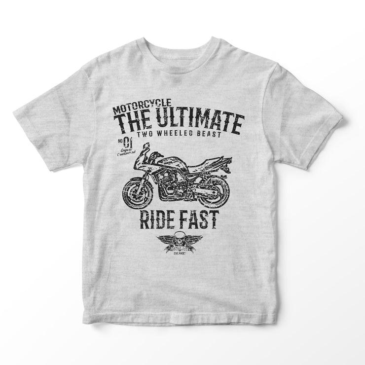 JL Ultimate Illustration for a Yamaha FZS 600 Fazer Motorbike fan T-shirt