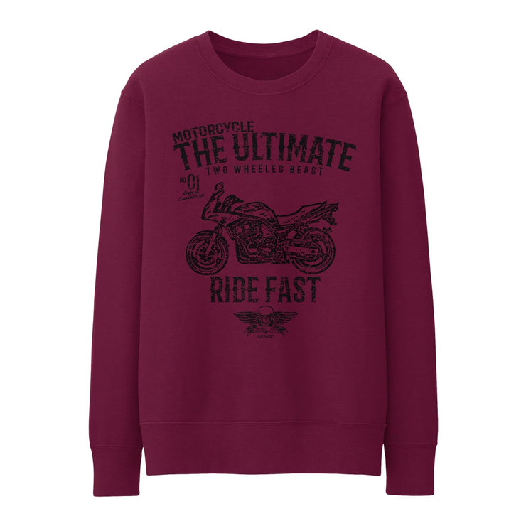 JL Ultimate Illustration for a Yamaha FZS 600 Fazer Motorbike fan Jumper