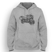 JL Illustration For A Yamaha Niken Motorbike Fan Hoodie