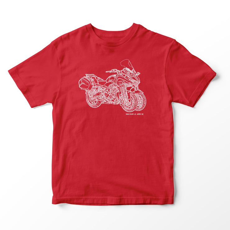 JL Illustration For A Yamaha Niken Motorbike Fan T-shirt