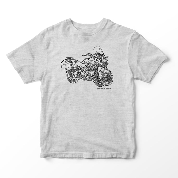 JL Illustration For A Yamaha Niken Motorbike Fan T-shirt