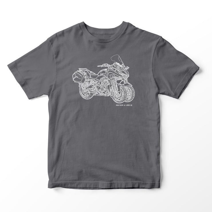 JL Illustration For A Yamaha Niken Motorbike Fan T-shirt