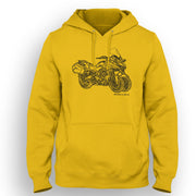 JL Illustration For A Yamaha Niken Motorbike Fan Hoodie