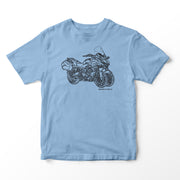 JL Illustration For A Yamaha Niken Motorbike Fan T-shirt