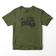 JL Illustration For A Yamaha Niken Motorbike Fan T-shirt