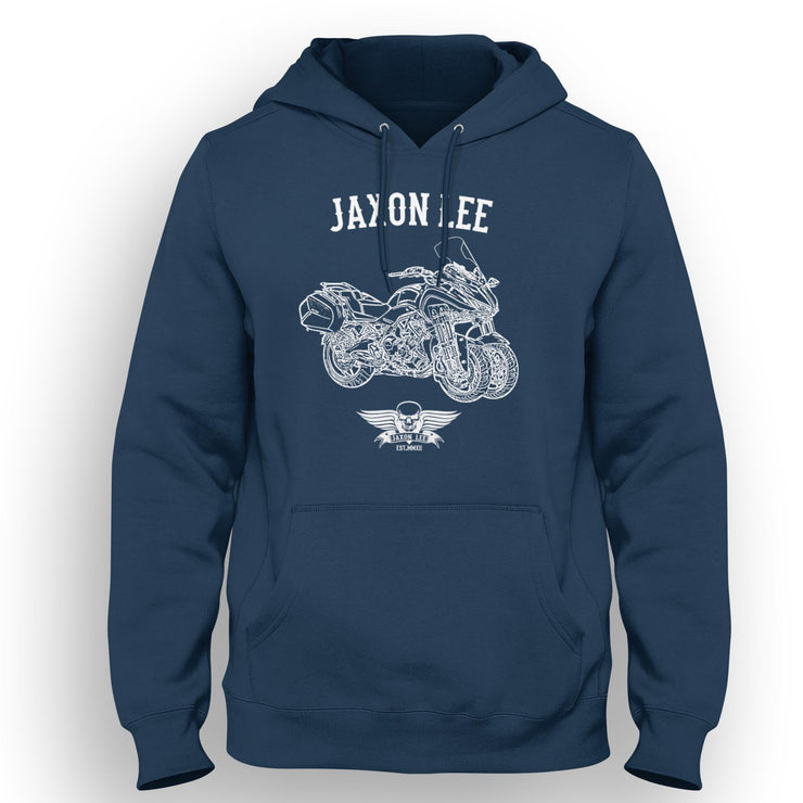 Jaxon Lee Art Hood aimed at fans of Yamaha Niken Motorbike