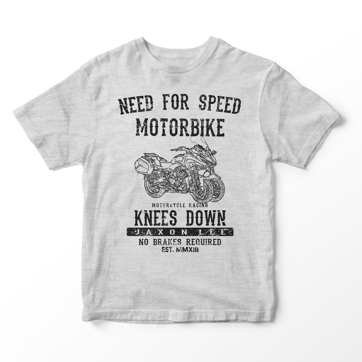 JL Speed Illustration For A Yamaha Niken Motorbike Fan T-shirt