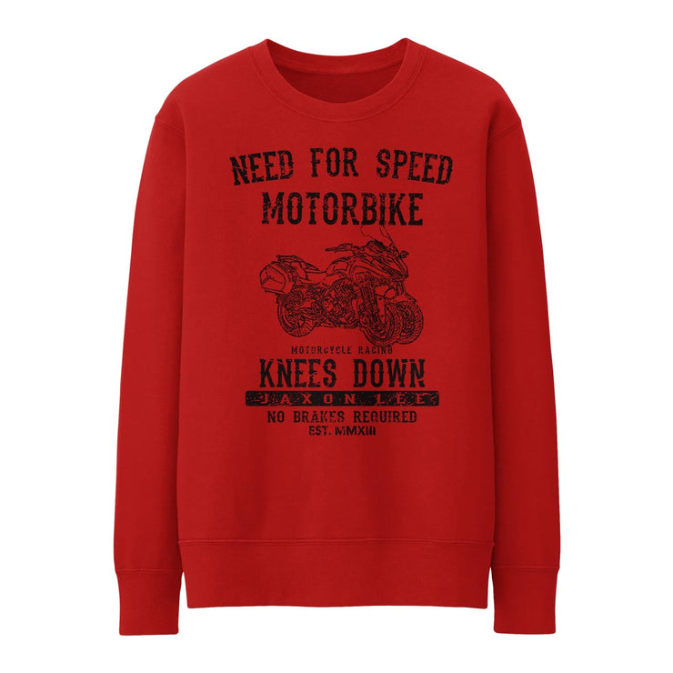 JL Speed Illustration for a Yamaha Niken Motorbike fan Jumper