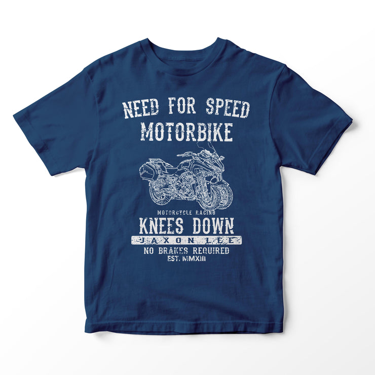 JL Speed Illustration For A Yamaha Niken Motorbike Fan T-shirt