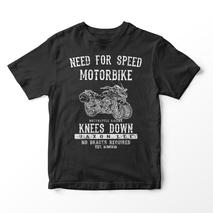 JL Speed Illustration For A Yamaha Niken Motorbike Fan T-shirt