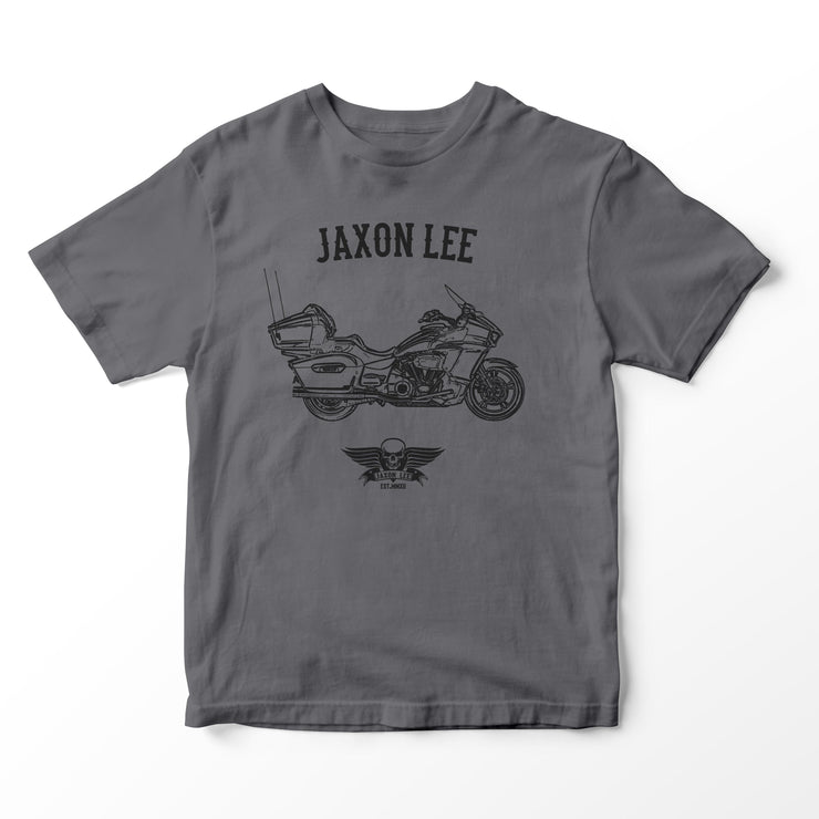 JL Basic Illustration for a Yamaha Star Venture Motorbike fan T-shirt