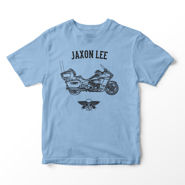 JL Basic Illustration for a Yamaha Star Venture Motorbike fan T-shirt