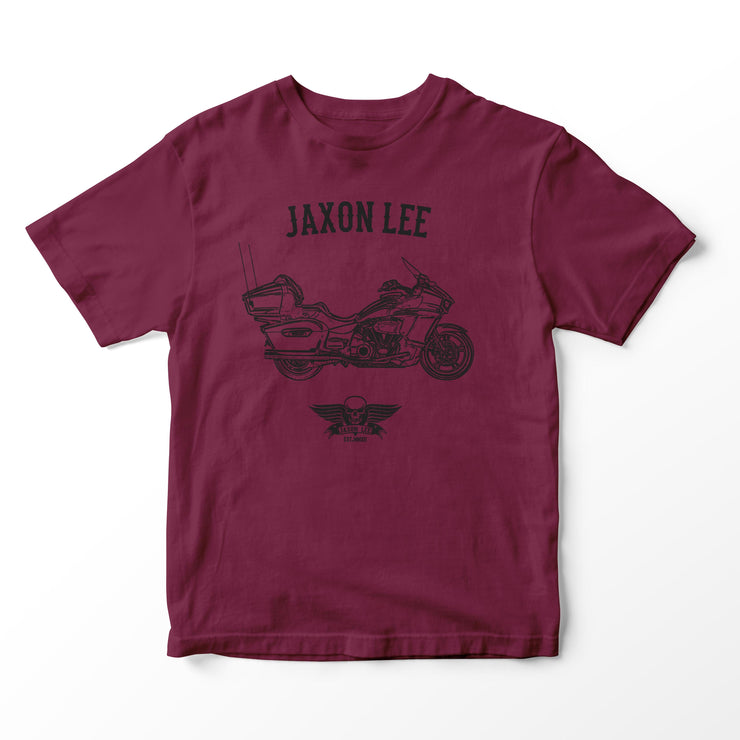 JL Basic Illustration for a Yamaha Star Venture Motorbike fan T-shirt