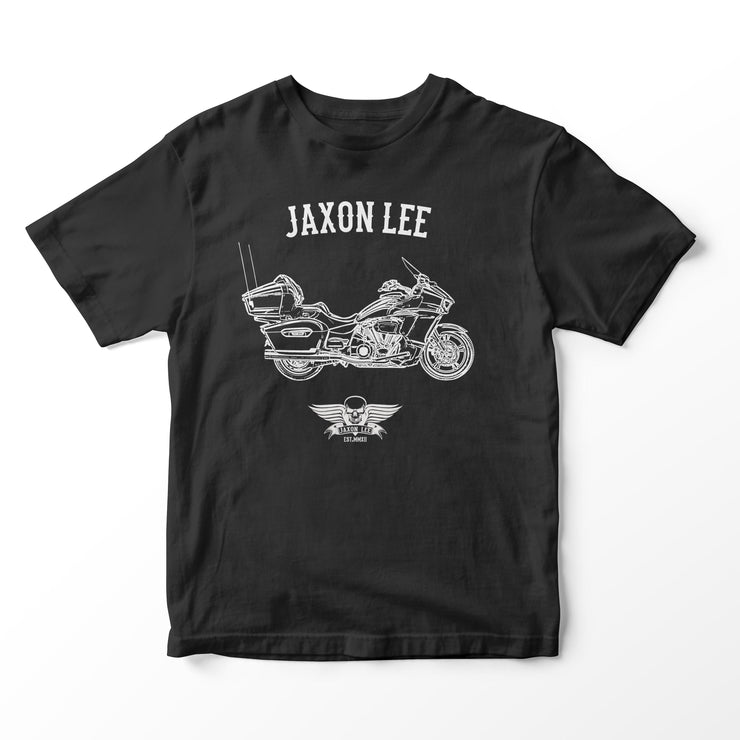 JL Basic Illustration for a Yamaha Star Venture Motorbike fan T-shirt
