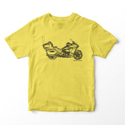 JL Illustration For A Yamaha Start Venture Motorbike Fan T-shirt