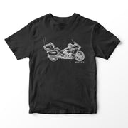 JL Illustration For A Yamaha Start Venture Motorbike Fan T-shirt