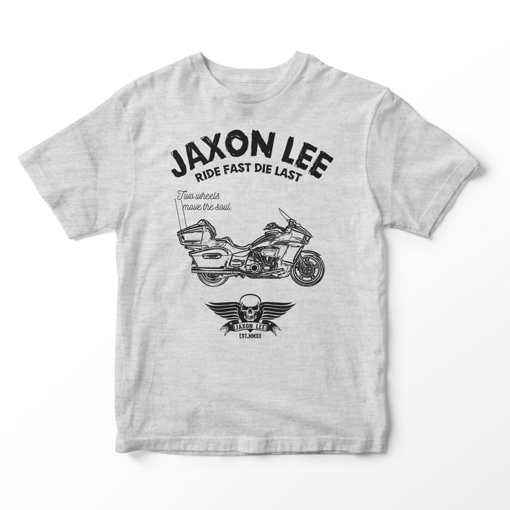 JL Ride Illustration for a Yamaha Star Venture Motorbike fan T-shirt