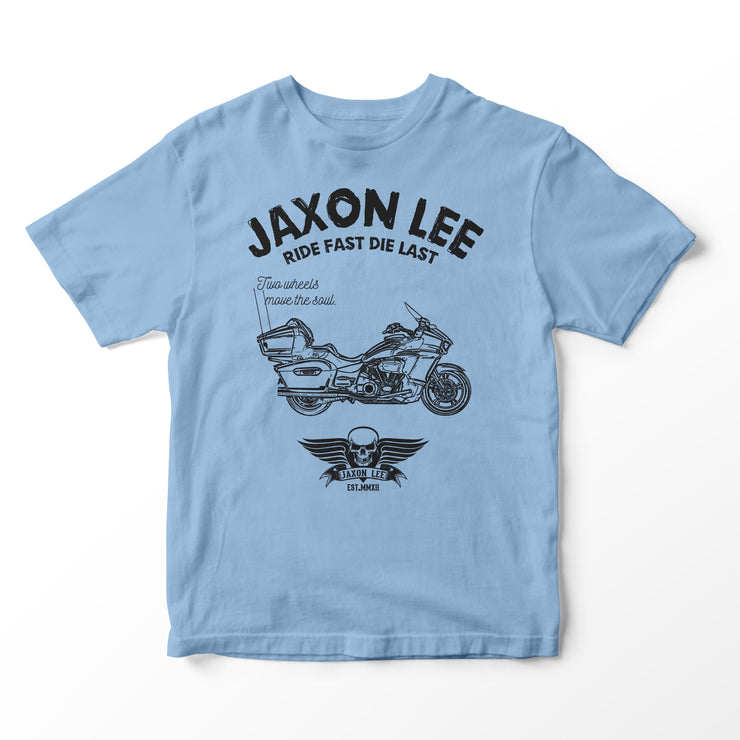 JL Ride Illustration for a Yamaha Star Venture Motorbike fan T-shirt