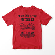 JL Speed Illustration for a Yamaha Star Venture Motorbike fan T-shirt