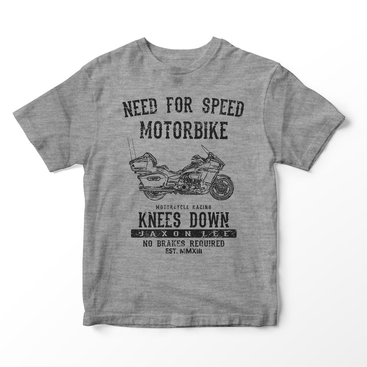 JL Speed Illustration for a Yamaha Star Venture Motorbike fan T-shirt