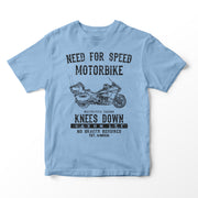 JL Speed Illustration for a Yamaha Star Venture Motorbike fan T-shirt