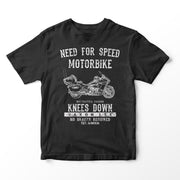 JL Speed Illustration for a Yamaha Star Venture Motorbike fan T-shirt