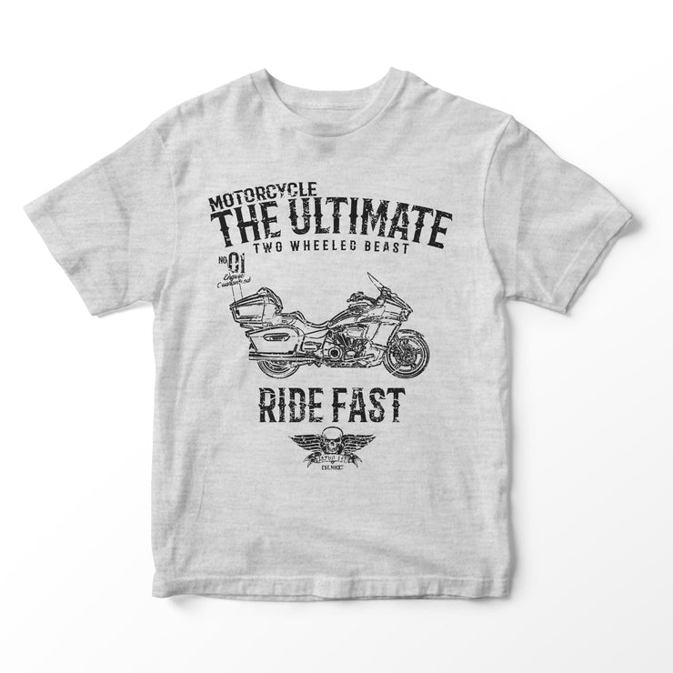 JL Ultimate Illustration for a Yamaha Star Venture Motorbike fan T-shirt