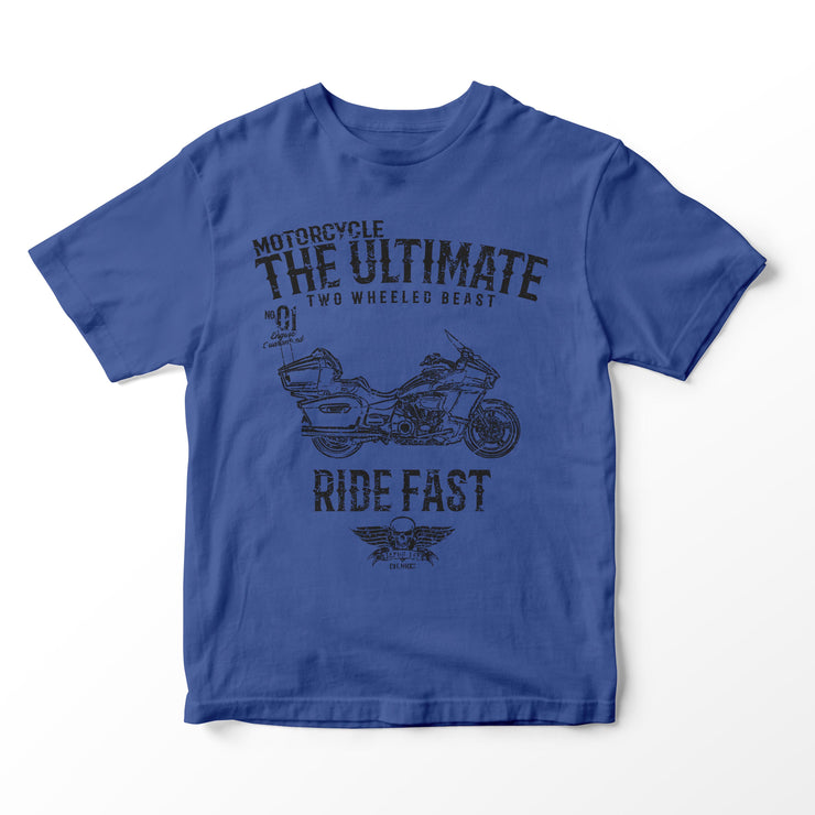 JL Ultimate Illustration for a Yamaha Star Venture Motorbike fan T-shirt