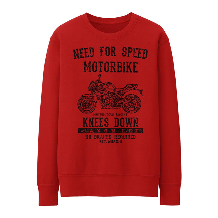 JL Speed Illustration for a Yamaha XJ6 Naked Motorbike fan Jumper