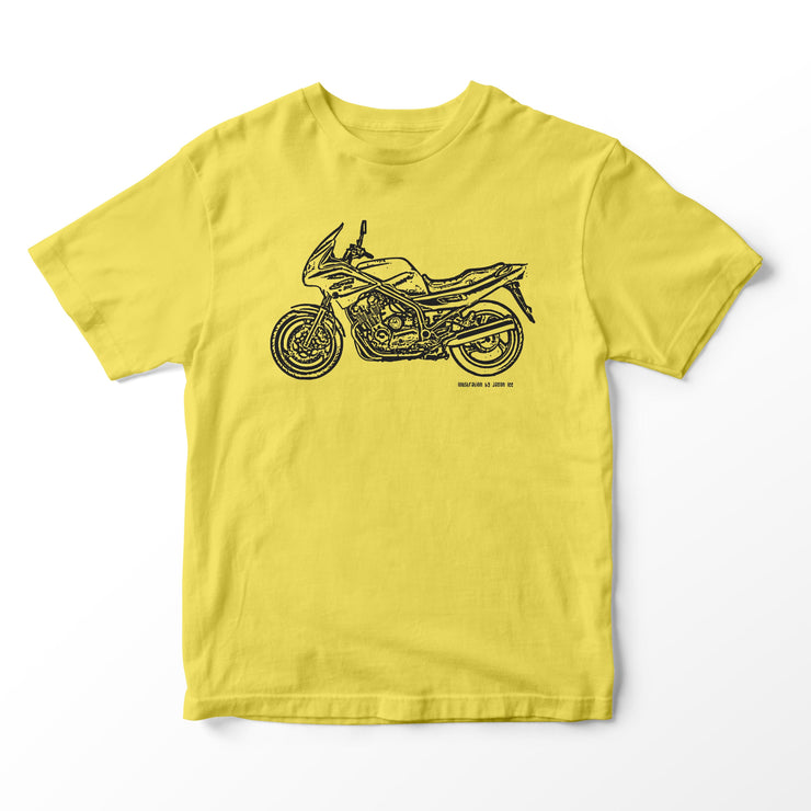 JL Illustration For A Yamaha XJ900S Diversion Motorbike Fan T-shirt