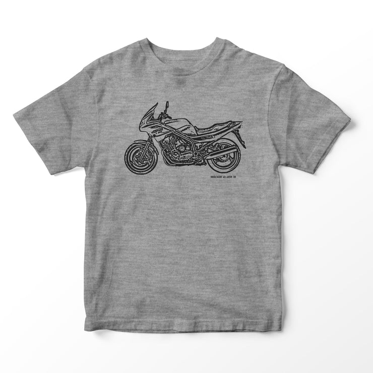 JL Illustration For A Yamaha XJ900S Diversion Motorbike Fan T-shirt