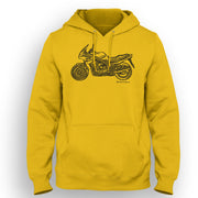 JL Illustration For A Yamaha XJ900S Diversion Motorbike Fan Hoodie