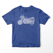 JL Illustration For A Yamaha XJ900S Diversion Motorbike Fan T-shirt