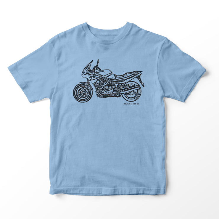 JL Illustration For A Yamaha XJ900S Diversion Motorbike Fan T-shirt