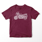 JL Illustration For A Yamaha XJ900S Diversion Motorbike Fan T-shirt