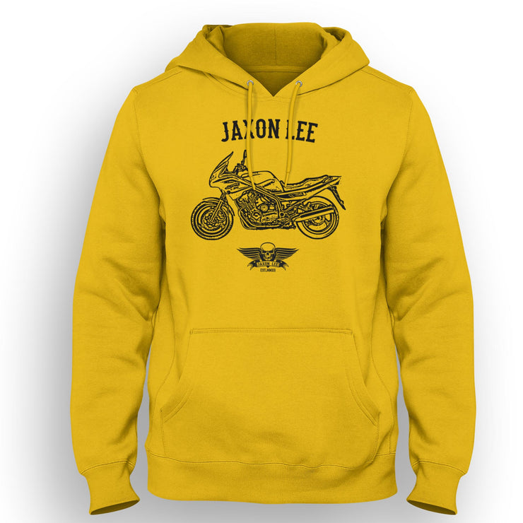 Jaxon Lee Art Hood aimed at fans of Yamaha XJ900S Diversion Motorbike